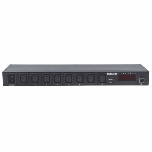 Manhattan 163682 PDU - 20 A - 120 V AC, 230 V AC Output Network (RJ-45)
