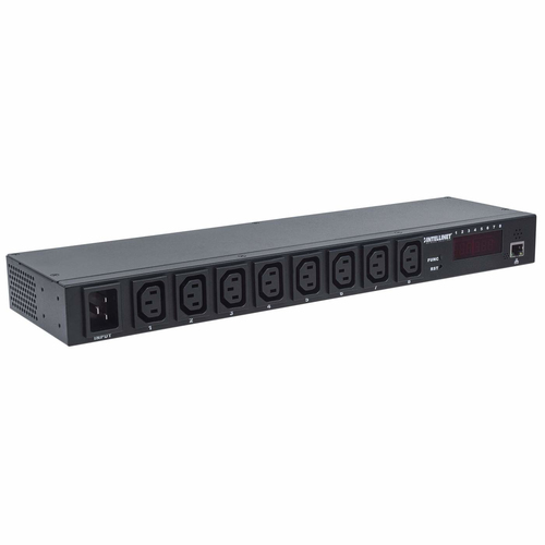 Manhattan 163682 PDU - 20 A - 120 V AC, 230 V AC Output Network (RJ-45)