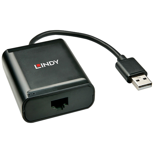 Lindy 60m 4 Port USB 2.0 Cat.6 Extender. Host interface: USB 2.0. Product colour: Black, Hub interfaces: RJ-45, USB 2.0, H