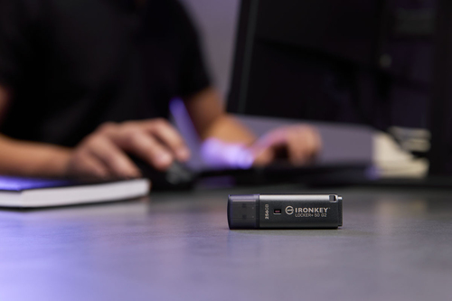 IronKey Locker+ 50 G2 256 GB USB 3.0, USB 3.1, USB 3.2 (Geração 1), USB tipo A Unidade Flash - AES de 256 bits - Compatíve