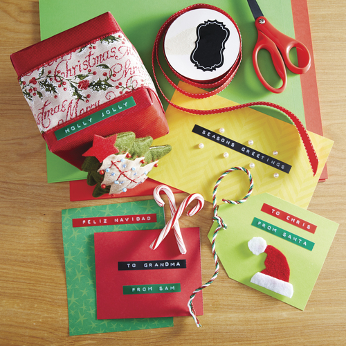 Etikettenband Dymo S0847730 - 9 mm Breite x 3 m Länge - Rechteck - Schwarz - Plastik - 3 Rolle