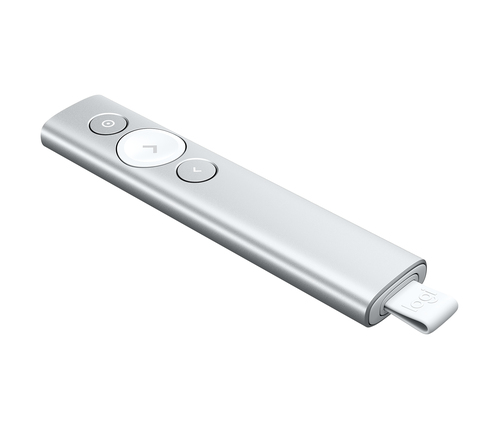 Logitech Spotlight Wireless Universal Remote Control - For Notebook, PC - Bluetooth - 30 m Operating Distance - Lithium Po