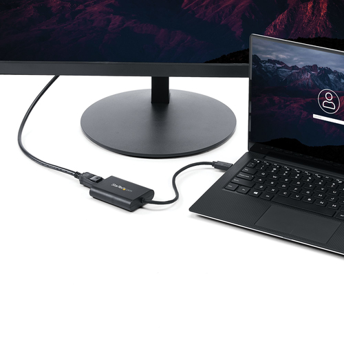 StarTech.com USB to DisplayPort Adapter - USB to DP 4K Video Adapter - USB 3.0 - 4K 30Hz - 1 x 9-pin Type A USB 3.0 USB Ma