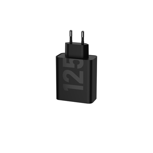 Motorola TurboPower 125W Duo Charger. Charger type: Indoor, Power source type: AC, Charger compatibility: Universal. Input
