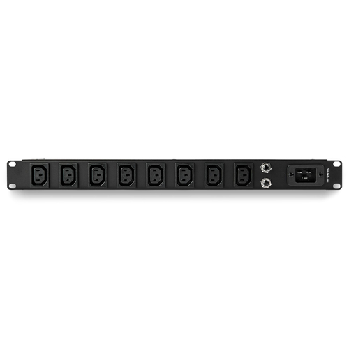 StarTech.com 8-Port Rack-Mount PDU with C13 Outlets - 16 A - 10 ft. Power Cord (BS 1363) - Power Distribution Unit - 1U - 