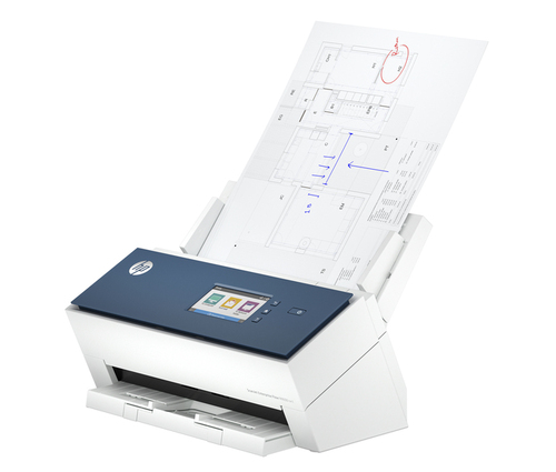 HP Scanjet Enterprise Flow N9000 sn1 Einzugsscanner - Poster, Technical Paper - USB