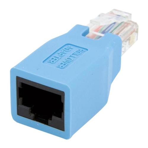 StarTech.com Cisco Console Rollover Adapter for RJ45 Ethernet Cable M/F - 1 x RJ-45 Network Female - 1 x RJ-45 Network Mal