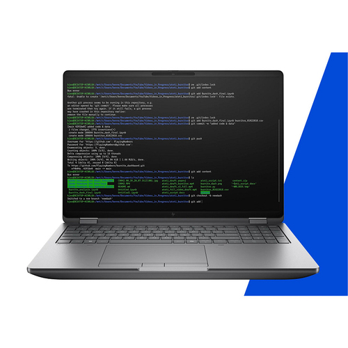 HP ZBook Fury G1i 40,6 cm (16") Estação de trabalho móvel - WUXGA - Intel Core Ultra 7 2ª geração - Tecnologia vPro - 32 G