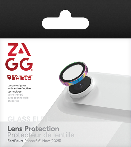 ZAGG Premium GL Camera Lens Protector - Iridescent