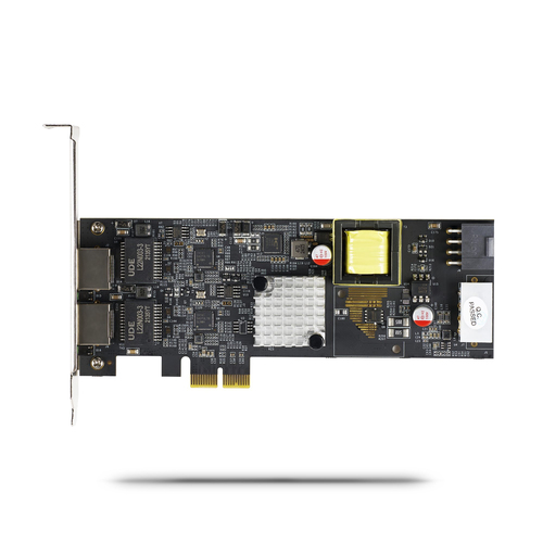 StarTech.com 2.5Gigabit Ethernet Card - 2.5GBase-T - Plug-in Card - Black - PCI Express 2.0 x2 - Low Profile Bracket Heigh