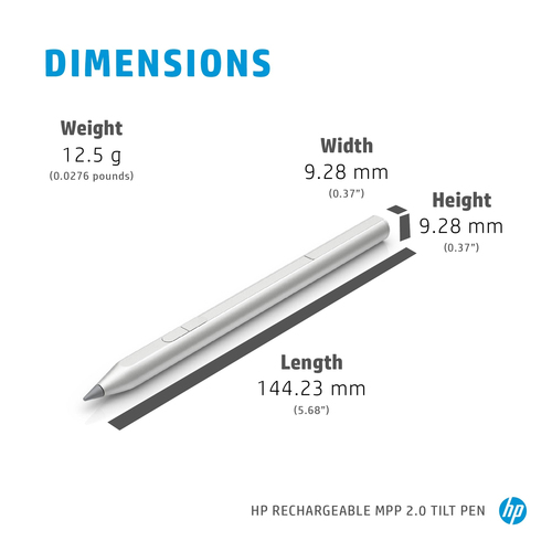 HP Stylus - Ersetzbare Stylus-Spitze - Grau