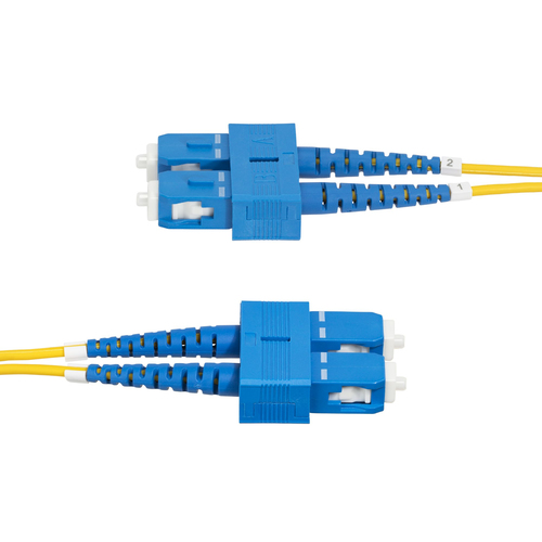 StarTech.com 2 m Fibre Optic Network Cable - 1 - Cable for Network Device, Server, Switch - First End: 2 x SC Network - Ma