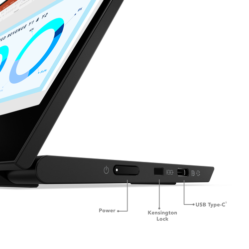 Moniteur LCD Lenovo ThinkVision M14d 14" Classe - 16:10 - 35,6 cm (14") Viewable - Technologie IPS - WLED Rétroéclairage -