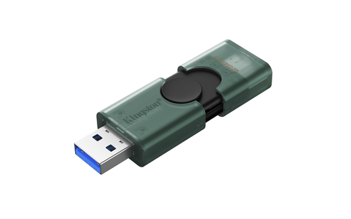 Kingston DataTraveler Duo 256 GB USB 3.2 (Geração 1) Tipo C Unidade Flash - 1