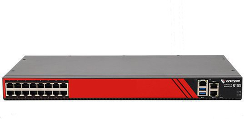 Opengear CM8116 Device Server - 1,95 GB - DDR4 SDRAM - Verdrilltes - 2 x Netzwerk (RJ-45) - 2 x USB - 16 x Serielle Schnit