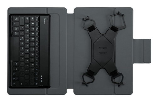 Targus Safe Fit THZ998ES Tastatur/Cover für 24,1 cm (9,5 Zoll) bis 29,2 cm (11,5 Zoll) Apple iPad Air 11 (2024) Tablet - S