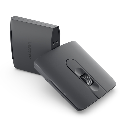Lenovo ThinkPad Reise Maus/Präsentationszeiger - Bluetooth - Optisch - 7 Taste(n) - Grau - 1 Box - Kabellos - wiederauflad