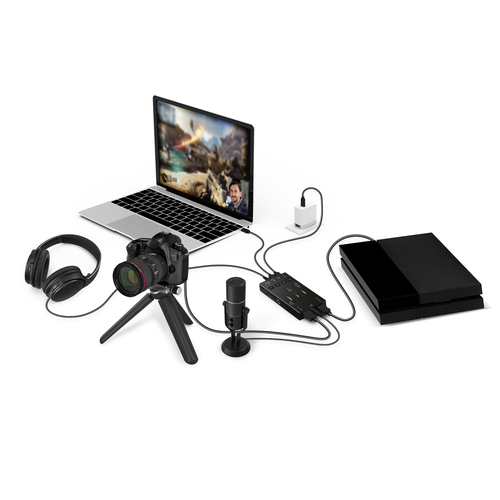 Dispositivo di acquisizione video j5create JVA06-N - Nero - Funzioni: Acquisizione video - 1080p, 768p, 576p, 480p, 576i -