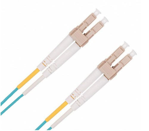 SilverNet SIL-FPL-3M-LC-AQ. Cable length: 3 m, Fibre optic type: OM3, Connector 1: 2x LC, Connector 2: 2x LC