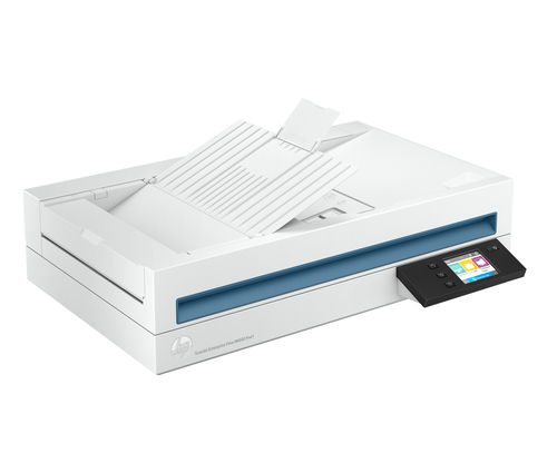 HP Scanjet Enterprise Flow N6600 fnw1 ADF Scanner - 600 x 600 dpi Optical - 48-bit Color - 8-bit Grayscale - 50 ppm (Mono)