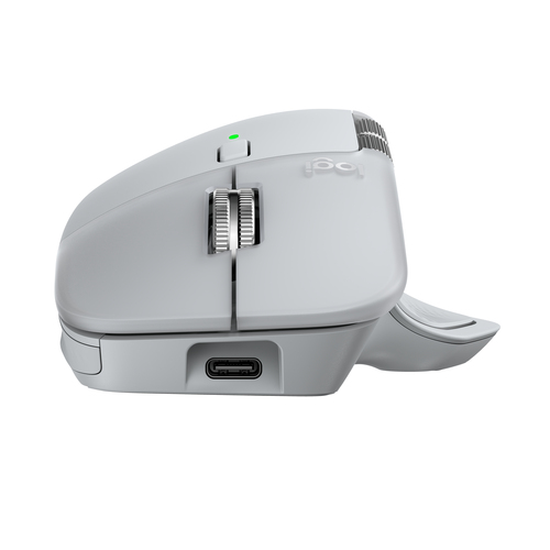 Logitech MX Master 4, rato ergonómico sem fios com feedback tátil de desempenho avançado, deslocamento ultrarrápido, carre
