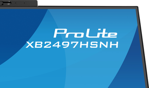 iiyama ProLite XB2497HSNH-B1 24 Zoll Klasse Webcam Full HD LED-Monitor - 16:9 Format - Mattschwarz - 60,5 cm (23,8 Zoll) V