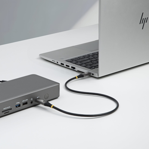 StarTech.com 1.5m (5ft) USB4 Cable, 80Gbps, USB-IF Certified USB-C Cable, 240W, 8K 120Hz/4K 240Hz DP2.1, Thunderbolt 4 Com