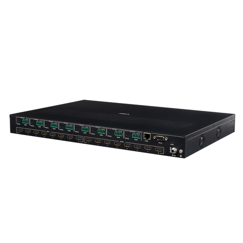 Lindy 38434. Product type: Scaling matrix switcher, Data transfer rate: 18 Gbit/s, Maximum resolution (HDMI): 3840 x 2160 