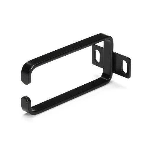 StarTech.com Kabelbündler - Schwarz - 5 / Pack Paket - D-ring - 1U Rack-Höhe x 10,16 cm (4 Zoll) Länge - Stahl