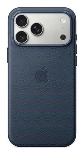 Apple Hülle für Apple iPhone 17 Pro Max Smartphone - Strukturierte Griffflächen - Blau - Kratzfest, Sturzsicher - Polyeste