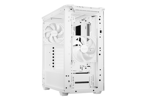 be quiet! Pure Base 501 Pure Base 501 Airflow Window White Computergehäuse - ATX, Micro ATX, Mini ATX Motherboard Supporte