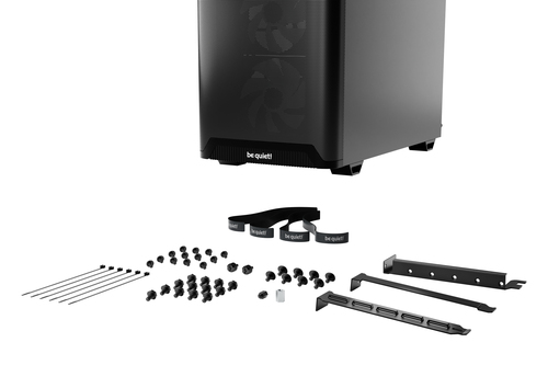 be quiet! Pure Base 501 Pure Base 501 LX Black Computergehäuse - ATX, Micro ATX, Mini ATX Motherboard Supported - Midi-Tow