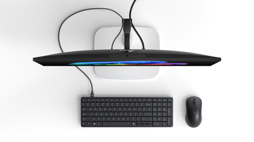 HP EliteBoard G1a Next Gen AI PC. Processor model: PRO 340. Internal memory: 16 GB, Internal memory type: DDR5-SDRAM, Memo