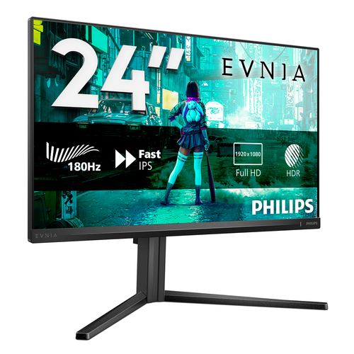 Evnia 24M2N3200A 24" Class Full HD Monitor LED para jogos - 16:9 - 60,5 cm (23,8") Viewable - Tecnologia IPS (In-plane swi