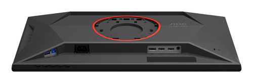 AOC 25G4KUR 25" Aula Full HD Monitor LED para jogos - 16:9 - Preto, Vermelho - 62,2 cm (24,5") Viewable - Fast IPS - WLED 