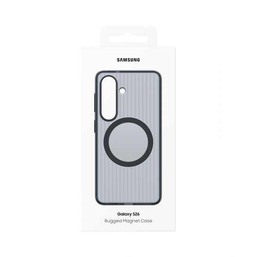 Samsung EF-RS942CBEGWW. Case type: Cover, Brand compatibility: Samsung, Compatibility: Galaxy S26, Maximum screen size: 16