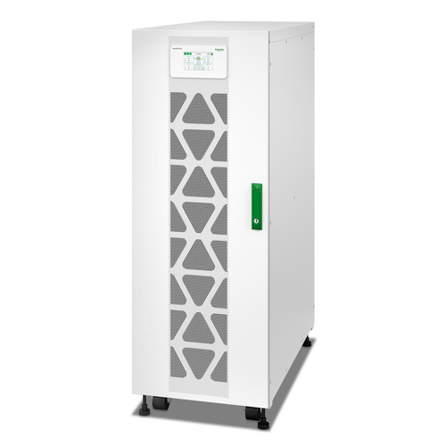 APC Easy UPS 3S Pro 30 kVA 400V 3:3 UPS, 2 internal 7Ah modular battery strings,expandable to 4. Output power capacity: 30