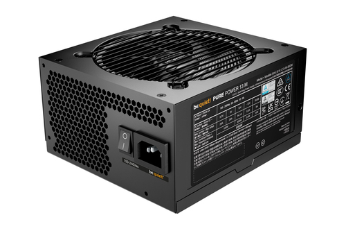 be quiet! Pure Power 13 L13-M-650W EPS12V, EPS 2.92, ATX 3.1 Modular Stromversorgung - 650 W - Schwarz - Intern - 120 V AC