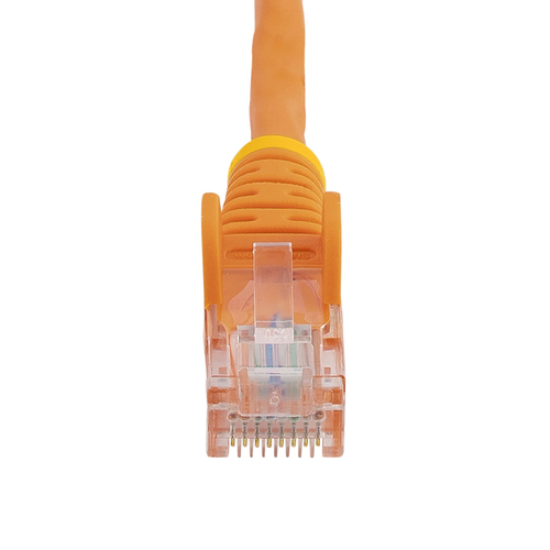 StarTech.com 3 m Orange Cat5e Snagless RJ45 UTP Patch Cable - 3m Patch Cord - Ethernet Patch Cable - RJ45 Male to Male Cat