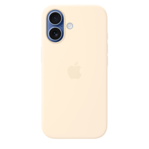 Apple Hülle iPhone 17 Smartphone - Vanille - Softtouch, Seidig - Kratzfest, Sturzsicher - Silikon, MicroFiber - Kann draht