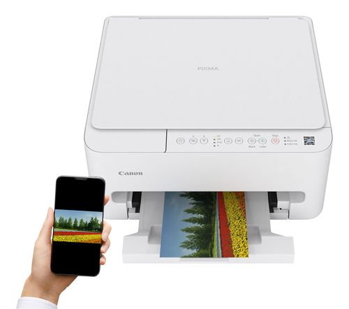 Canon PIXMA TS4150i Wired & Wireless Inkjet Multifunction Printer - Colour - Copier/Printer/Scanner - 1200 x 1200 dpi Prin