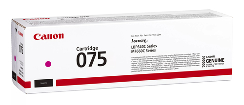 Canon 075 M Original Laser Cartucho de toner - Magenta Pack