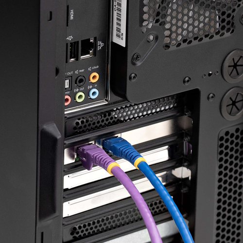 StarTech.com Gigabit Ethernet Card for Computer, Server, Workstation - 10/100/1000Base-T - Plug-in Card - Black - TAA Comp