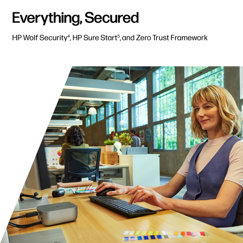 HP Thunderbolt 4 100 W G6 Dockingstation. Übertragungstechnik: Kabelgebunden, Hostschnittstelle: Thunderbolt 4, USB-Stromv