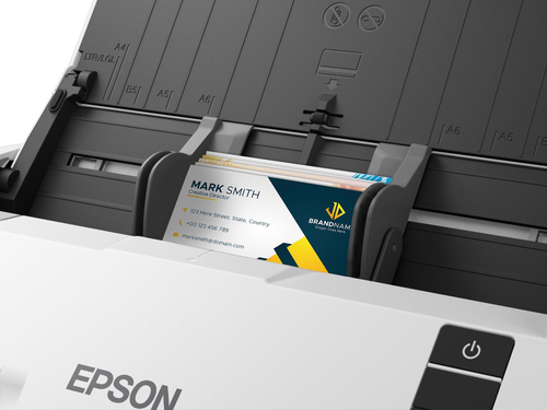 Scanner a inserimento di foglii Epson WorkForce DS-530III - 600 x 600 dpi Ottico - 30-bit Colore - Colore, Monochrom Scans