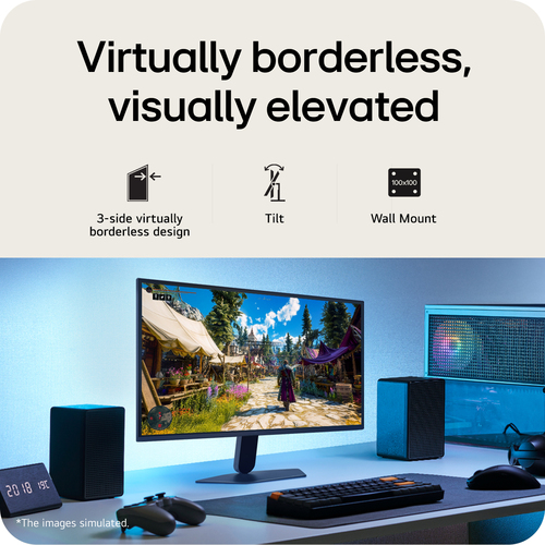 LG UltraGear G5 27G523B-B, 27" Full-HD IPS, 200Hz, 1ms Gaming Monitor. Display diagonal: 68.6 cm (27"), Display resolution