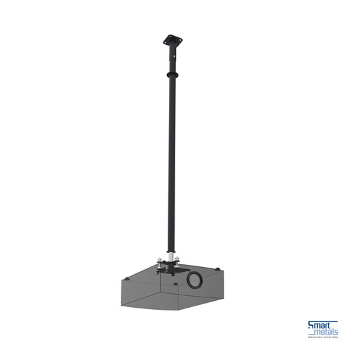 SmartMetals Deckenhalterung für Projektor - Schwarz - max. 25 kg Traglast