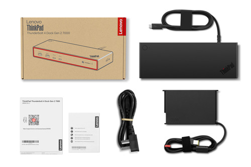Lenovo 40BG0135GE. Übertragungstechnik: Andocken, Hostschnittstelle: Thunderbolt 4, USB-Stromversorgung bis zu: 100 W. Eth