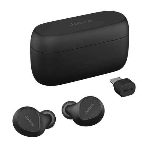 Casque (Oreillette) Jabra Evolve2 - True Wireless - Design Intra-auriculaire - Stéréo - Couleur Noir - Binaural - Intra-au