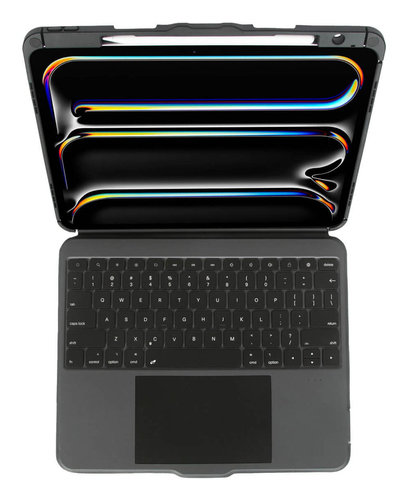Targus VersaVu THZ989ES Tastatur/Cover (Folie) für 33 cm (13 Zoll) Apple iPad Pro 13 (2024) Tablet - Schwarz - Thermoplast